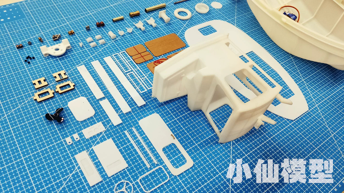 1/18 3D Printed Plastic Rc US Navy Beaver Tugboat KIT