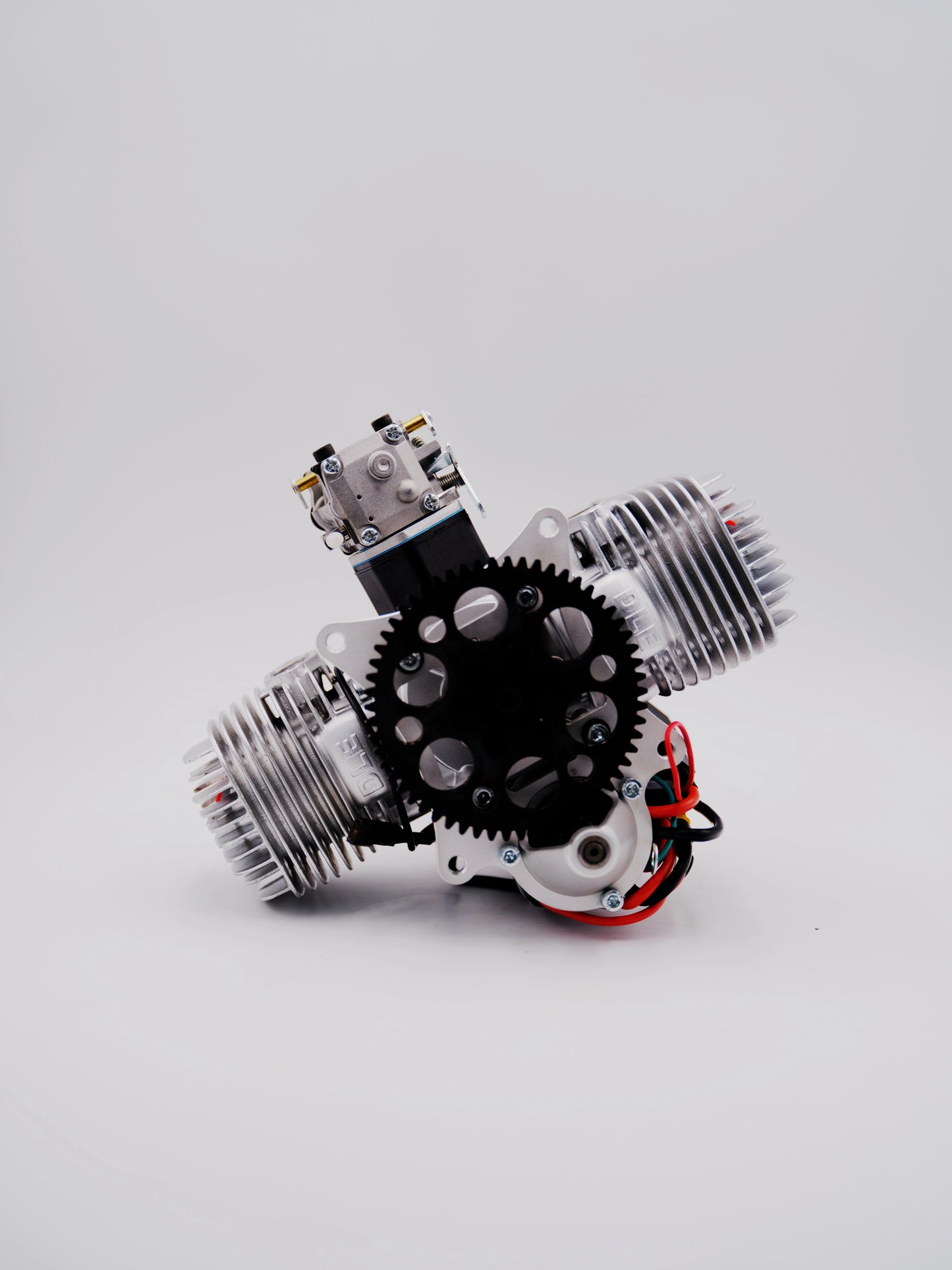 DLE 120 Electric Start with Generator Twin Cylinder Engine for Rc Fixed-wing Aircraft