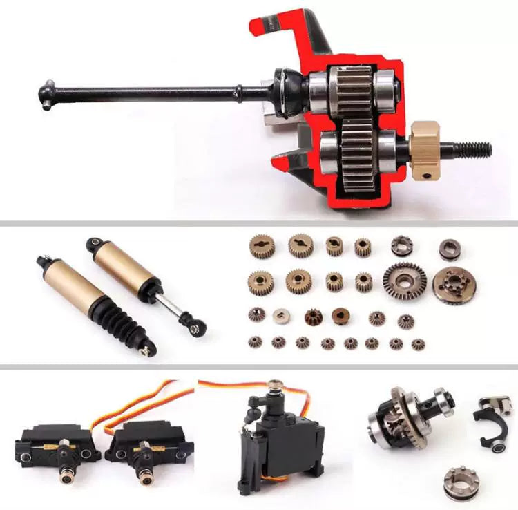 YIKONG 1/10 YK4102 4WD  Remote Control Crawler Climbing Car RTR
