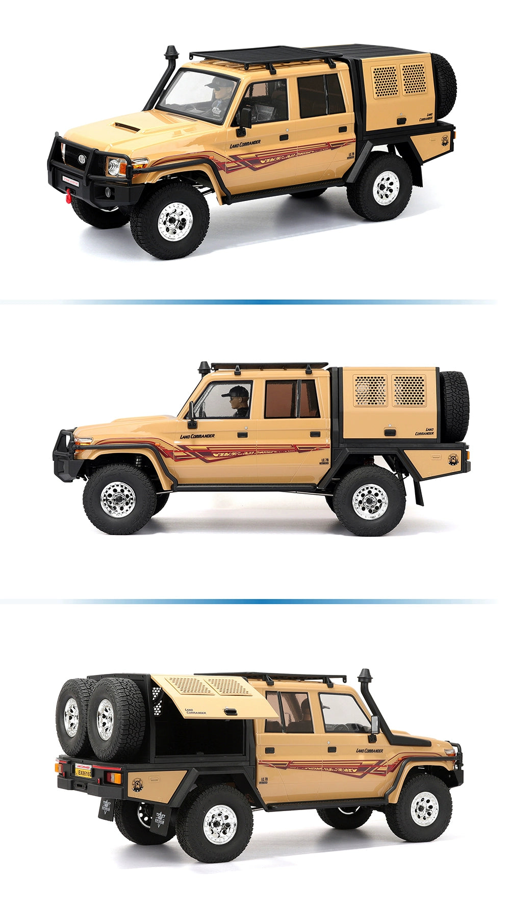 RGT EX86160 LC79 Commander 1/10 RC CAR RTR