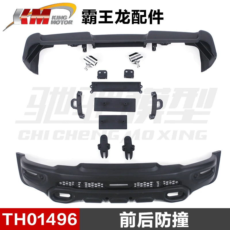 Traction Hobby KM RAM 1500 1/8 4wd Rc Car Original Parts Tires Differential Collision Avoidance Shock Absorption TH01496