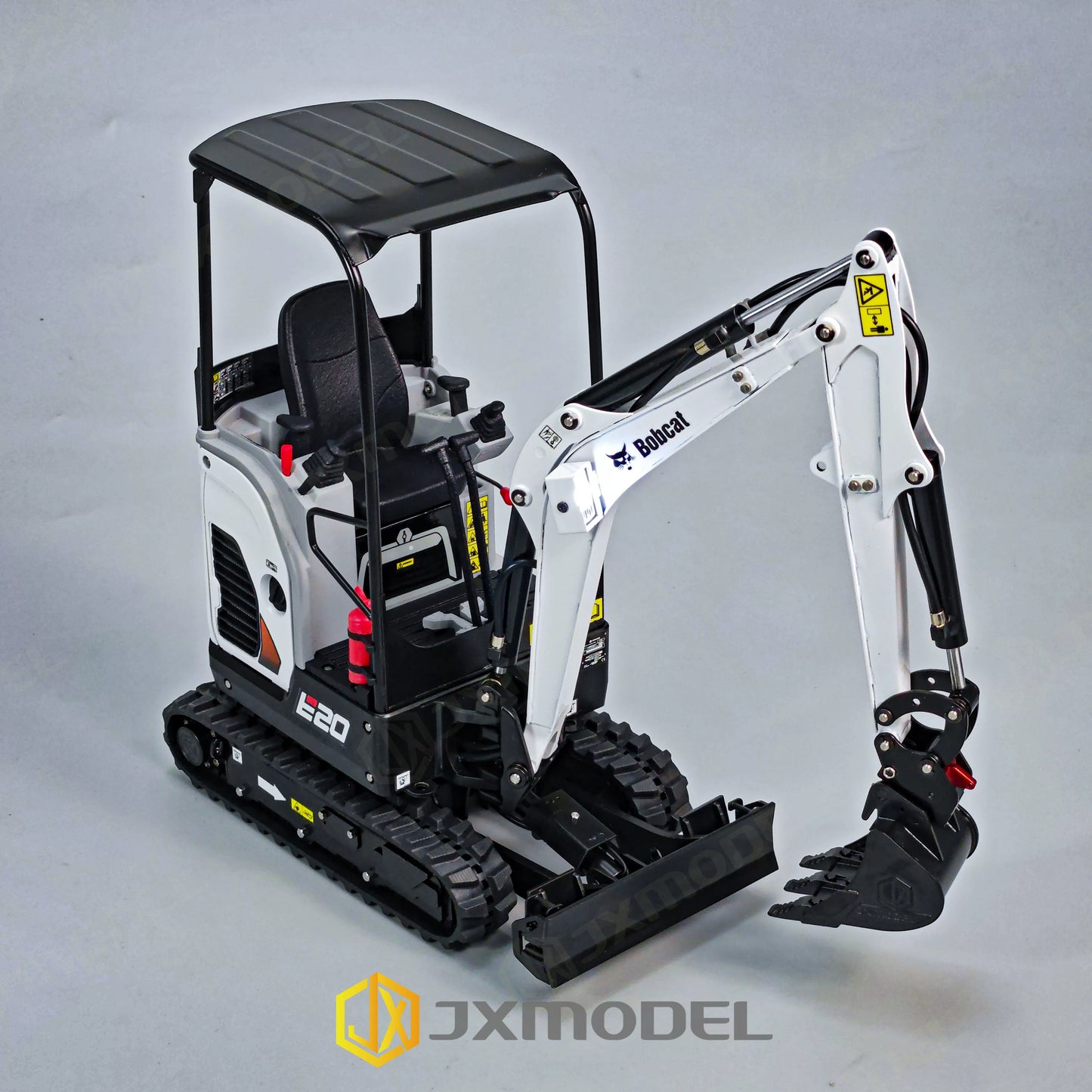 JXMODEL JX-E20-V2.0 RC Micro Desktop Metal Hydraulic Excavator RTR