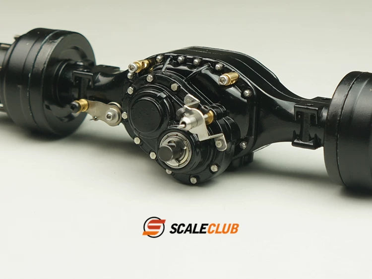 Scaleclub 1/14 Tamiya RC Tractor Lock Difference Broken Transmission Power Planetary Gear  Axle 8X8 6X6 4X4