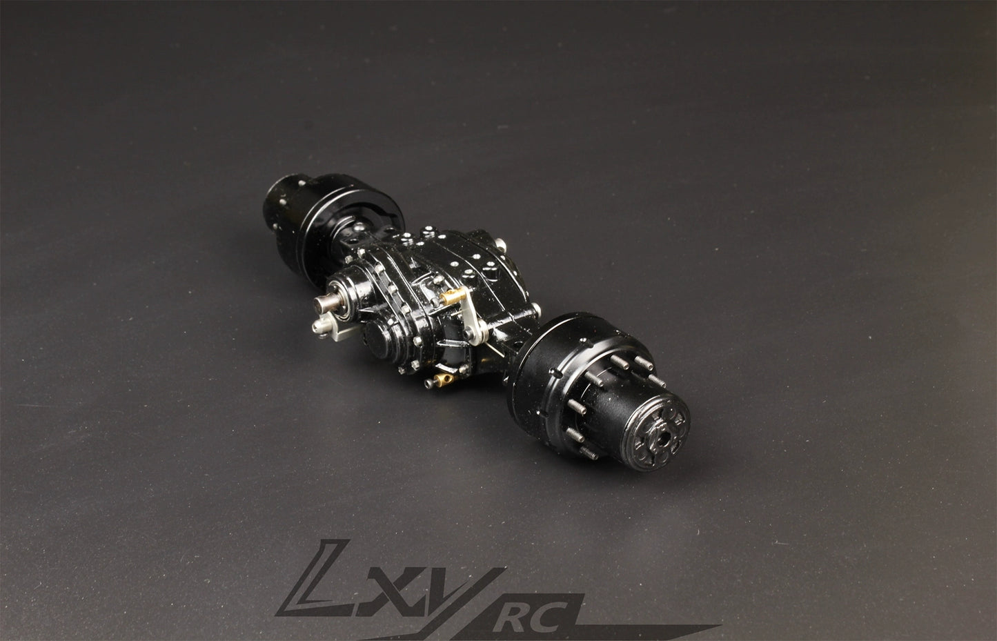 LXYRC 1/14 TAMIYA RC TRACTOR 6x6 8x8 Power Axle