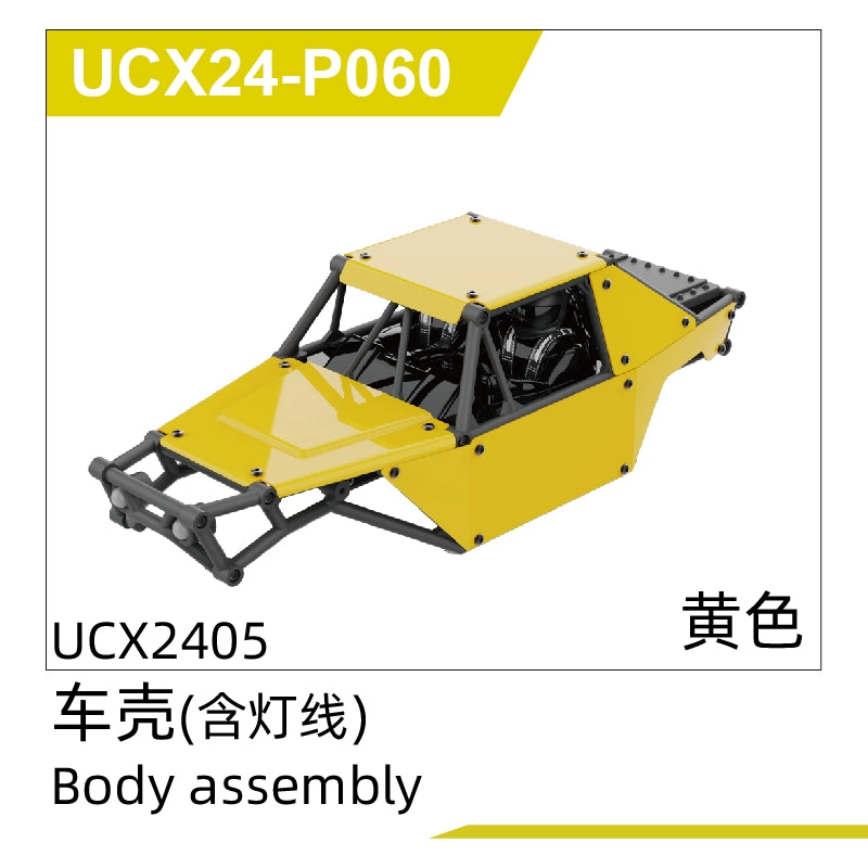 UDIRC UCX 2405 Snow Leopard 1/24 Rc Car Metal Op Parts