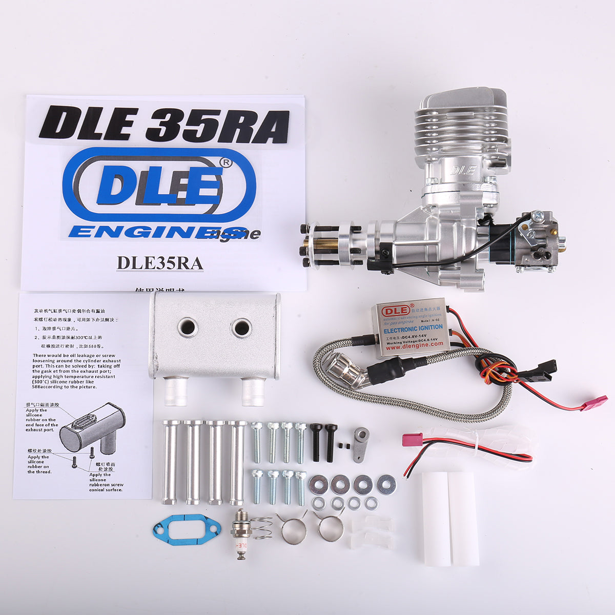 DLE 35RA 35CC Gasoline Engine for Rc Fixed Wing Aircraft