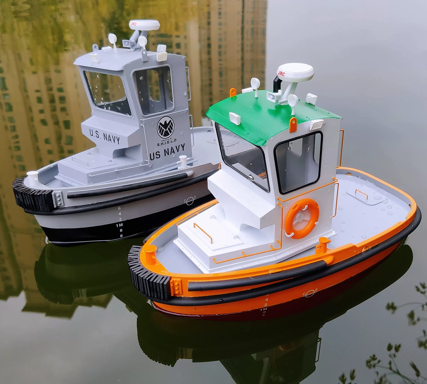 1/18 3D Printed Plastic Rc US Navy Beaver Tugboat KIT