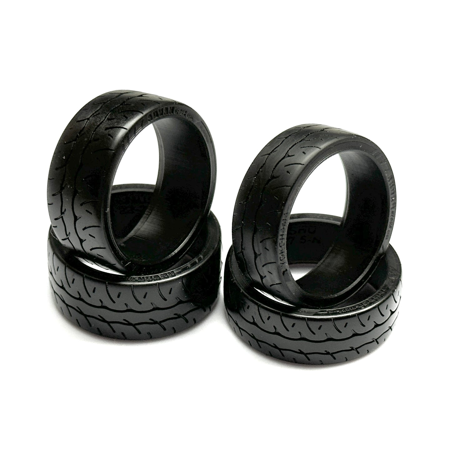 2Pcs 20mm22mm AD09 drift hard tire for 1/24 rc drift car
