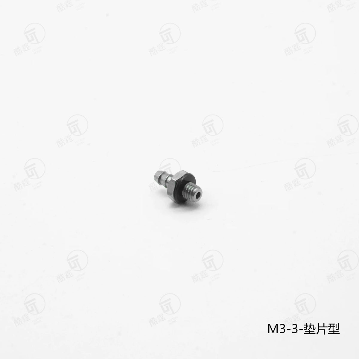 10Pcs 1/14 Rc Hydraulic Excavator Stainless Steel Connector M3-3 M3-2 Bending Nozzle Straight Nozzle