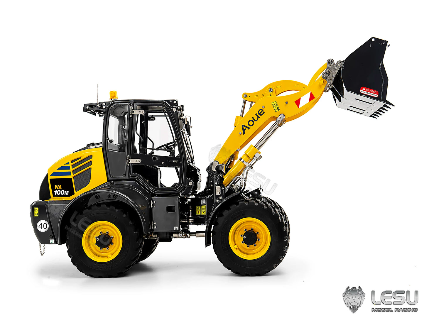 LESU 1/14 Aoue WA100M-8 RC Hydraulic Loader RD-A0021 KIT RTR