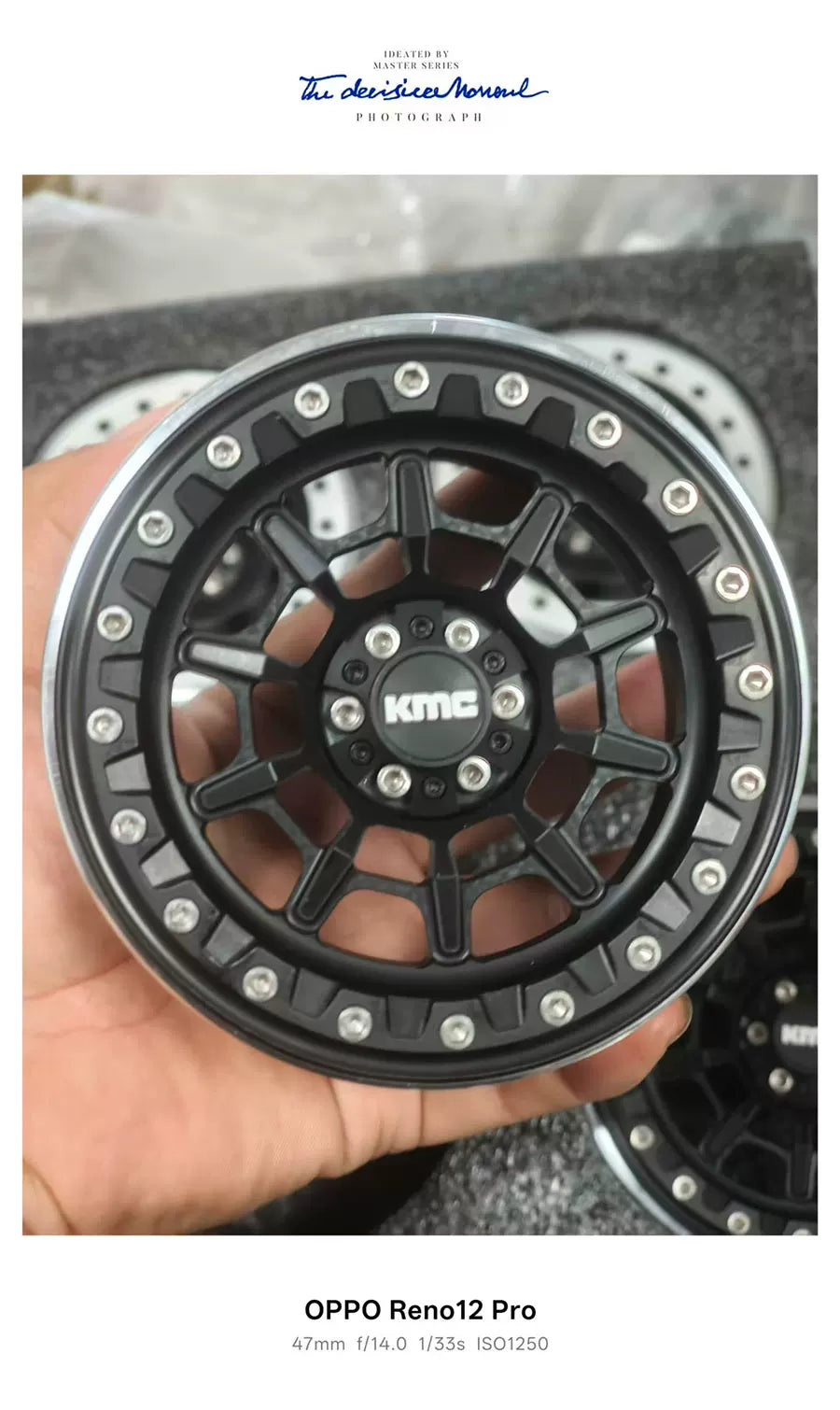 KMC CROSSRC EMO XX 1/6 Rc Car CNC 3.5 Inch Metal Wheel Hub 4PCS