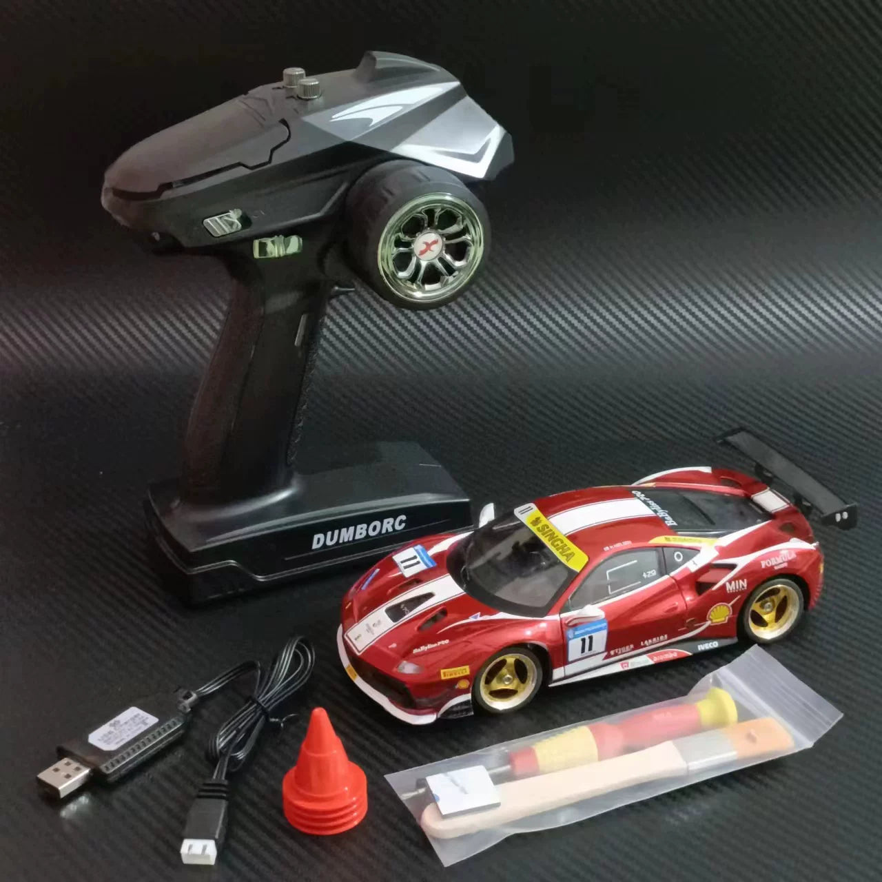 HGMX HGD1  1/24 RWD BRUSHED RC DRIFT CAR  RTR