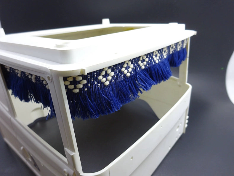 1/14 TAMIYA RC TRACTOR Toy Cab Interior Decoration Curtain