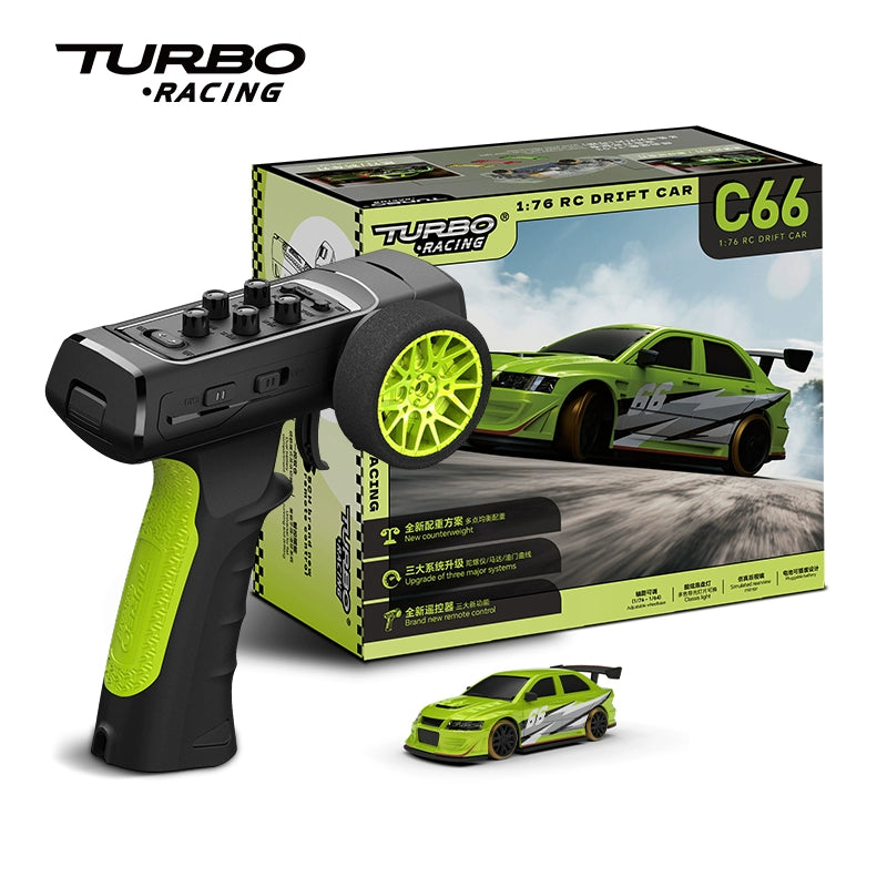 TURBO RACING 1:76 C66 DRIFT CAR RTR