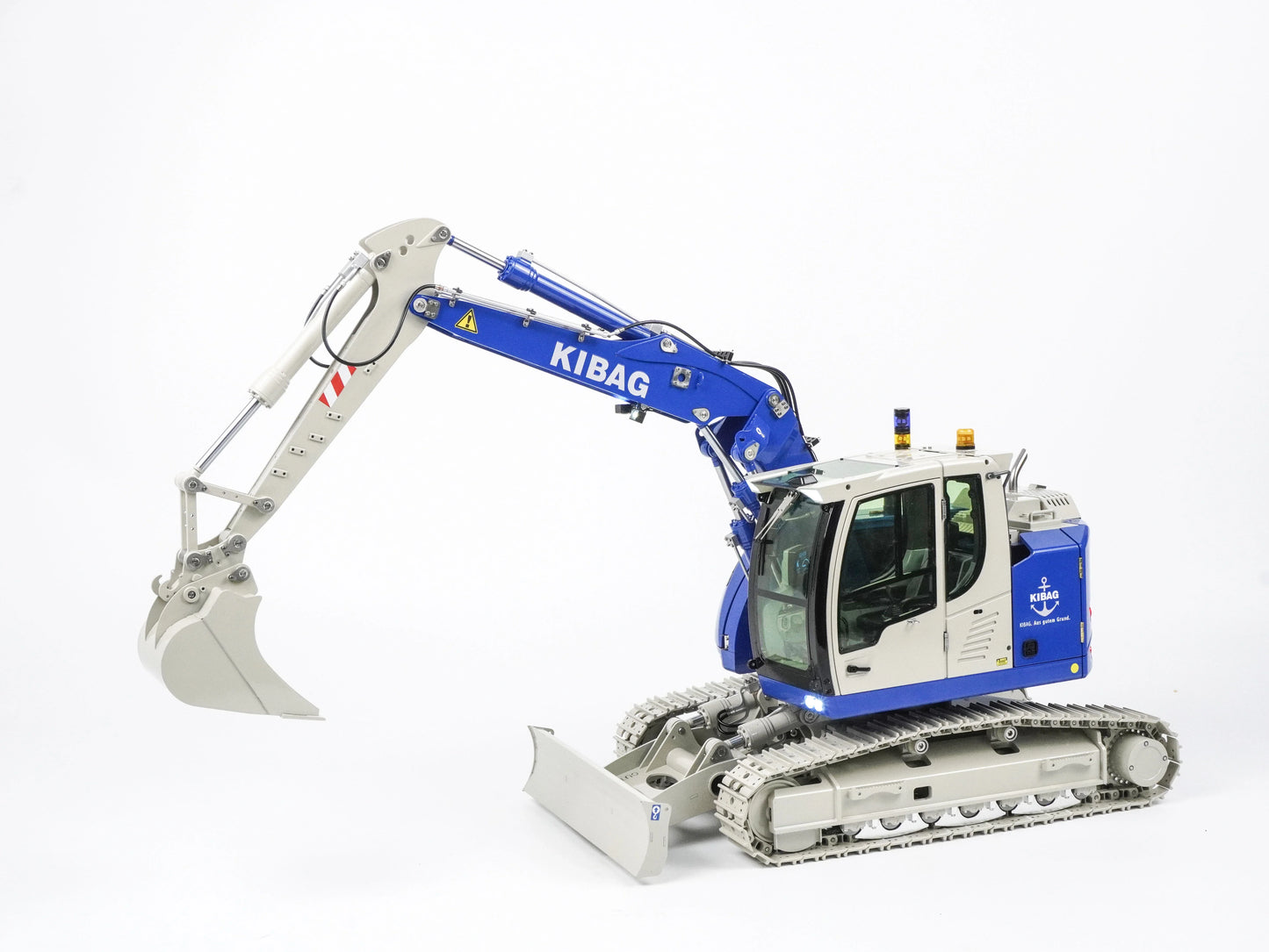 CUT-914 RC 1/14 RC Hydraulic Crawler Tailless Excavator Blue Painted RTR