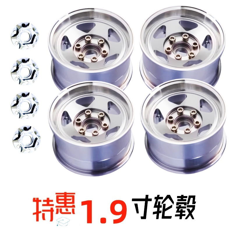 WLToys 1/10 rc car 104006 op part metal axle housing alloy wheel tire rear collision