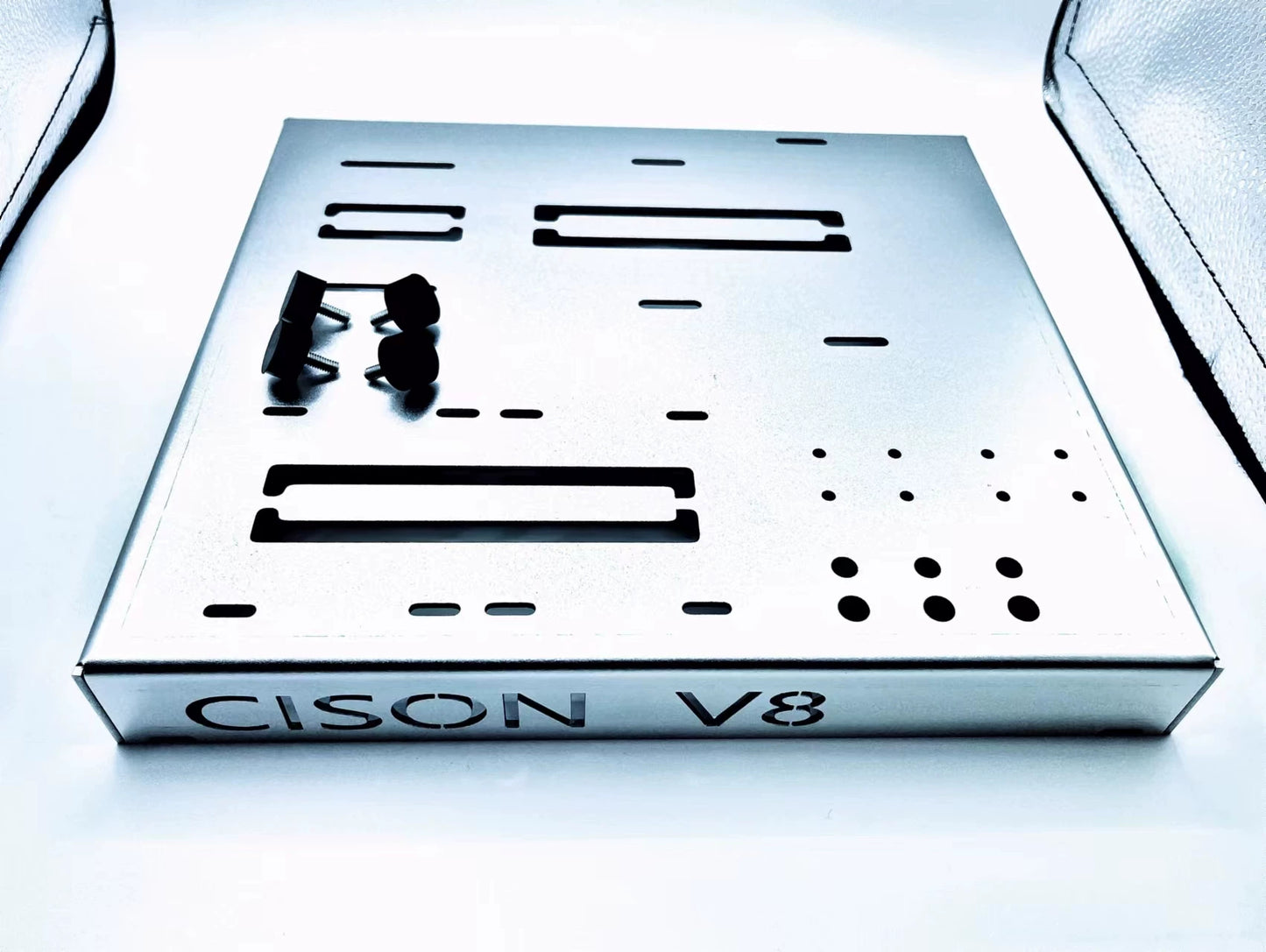 Cison V8 Engine Spark Plug Water Tank Base Air Filter Accessories