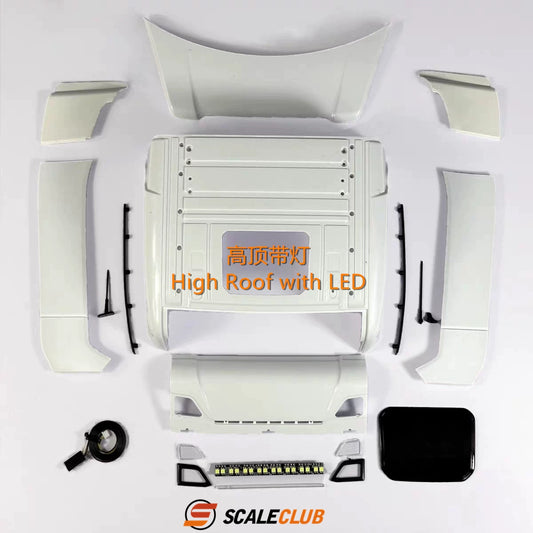 Scaleclub 1/14 Tamiya 770s Scania Rc Tractor Op Mid Roof High Roof