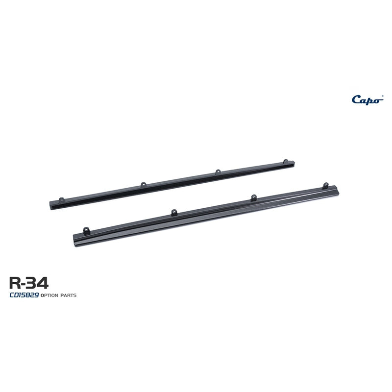 CAPO GTR R34 1/8 RC CAR Aluminum Alloy Side Skirt CD15829SS