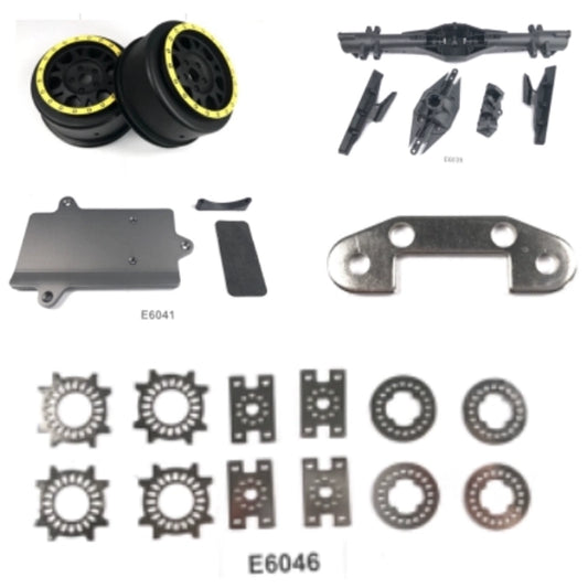 TRACTION HOBBY KM 1/6 CHALLENGER RC CAR Repair Parts