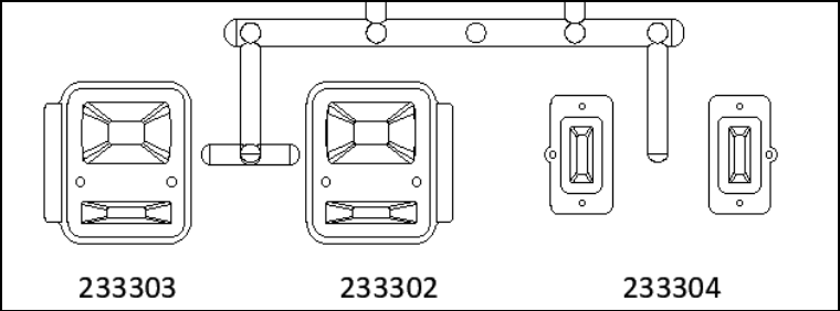CROSSRC EMO X3 1/8 Siberian Tiger Bison RC CAR Headlights Winch Controller Original Parts Collection