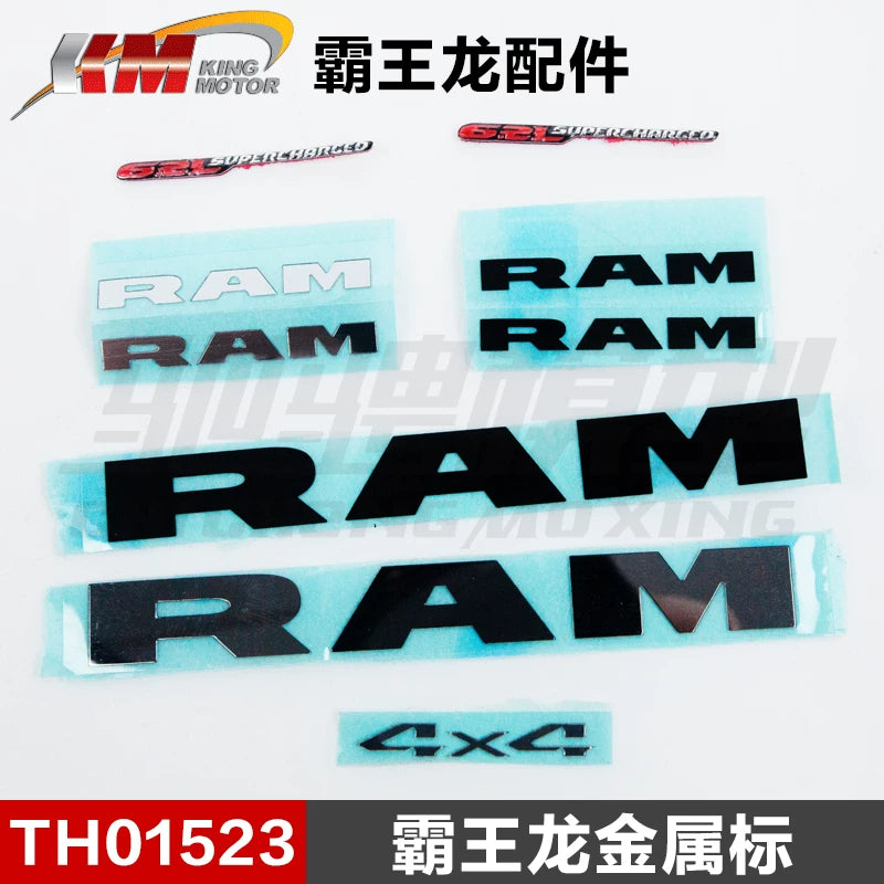Traction Hobby KM RAM 1500 1/8 4wd Rc Car Original Parts Tires Differential Collision Avoidance Shock Absorption TH01496
