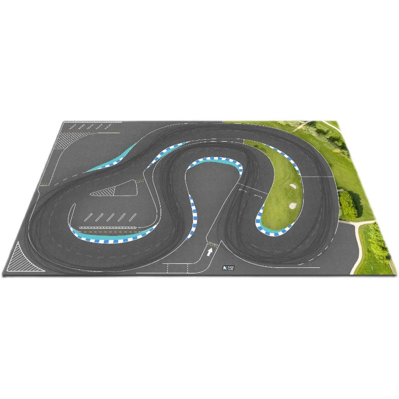 NESS 1/24 MINIZ ZERORC TG SUPER MARACING RC DRIFT CAR PVC Drift Map 3X4.9M
