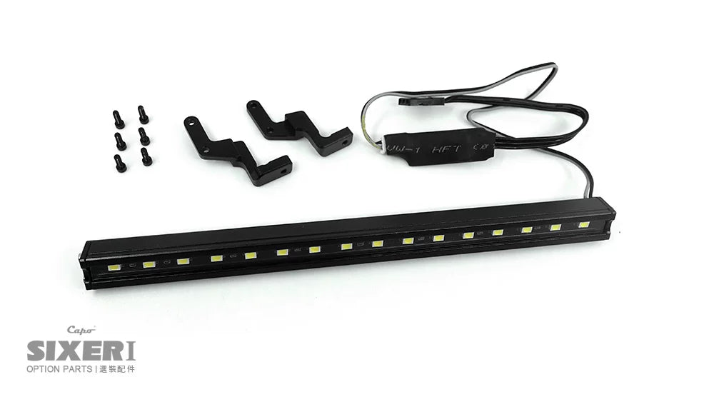Capo SIXER 1/6 Samurai Jimney Rc Car Rack LED Lights