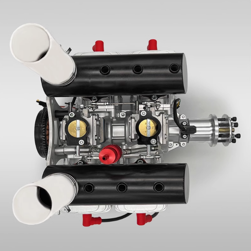 DLE 400 RC Fixed-wing Aircraft Air-cooled Engine Electric Start with Power Generation Function 400W