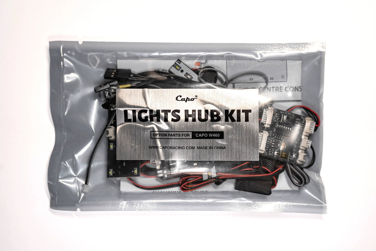 Capo W460 CD158211 1/8 RC CAR OP Metal Bumper Spotlight Winch  Luggage Rack Ladder Armor Tail Hook Pulley collection