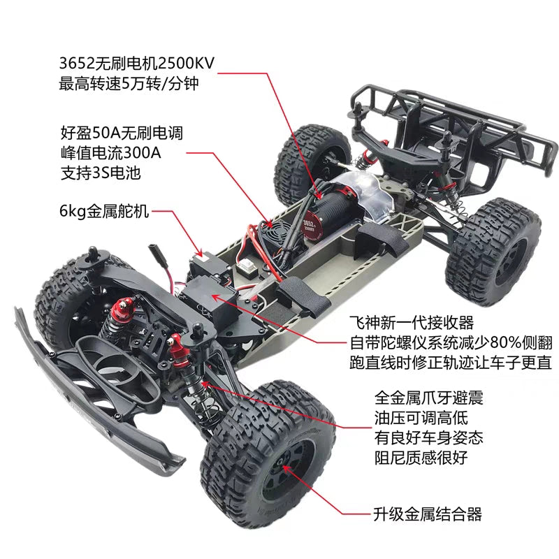 FSR FS RACING REBELSC v4 version RC CAR rtr