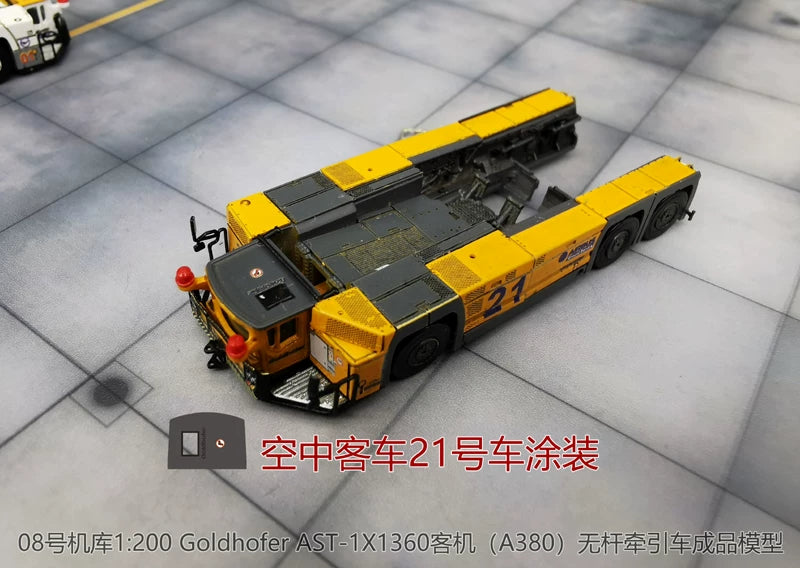 1:200 AST-1X1360 Passenger Aircraft Model Wheel Tractor Metal Model