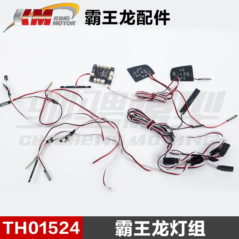 Traction Hobby KM RAM 1500 1/8 4wd Rc Car Original Parts Tires Differential Collision Avoidance Shock Absorption TH01496