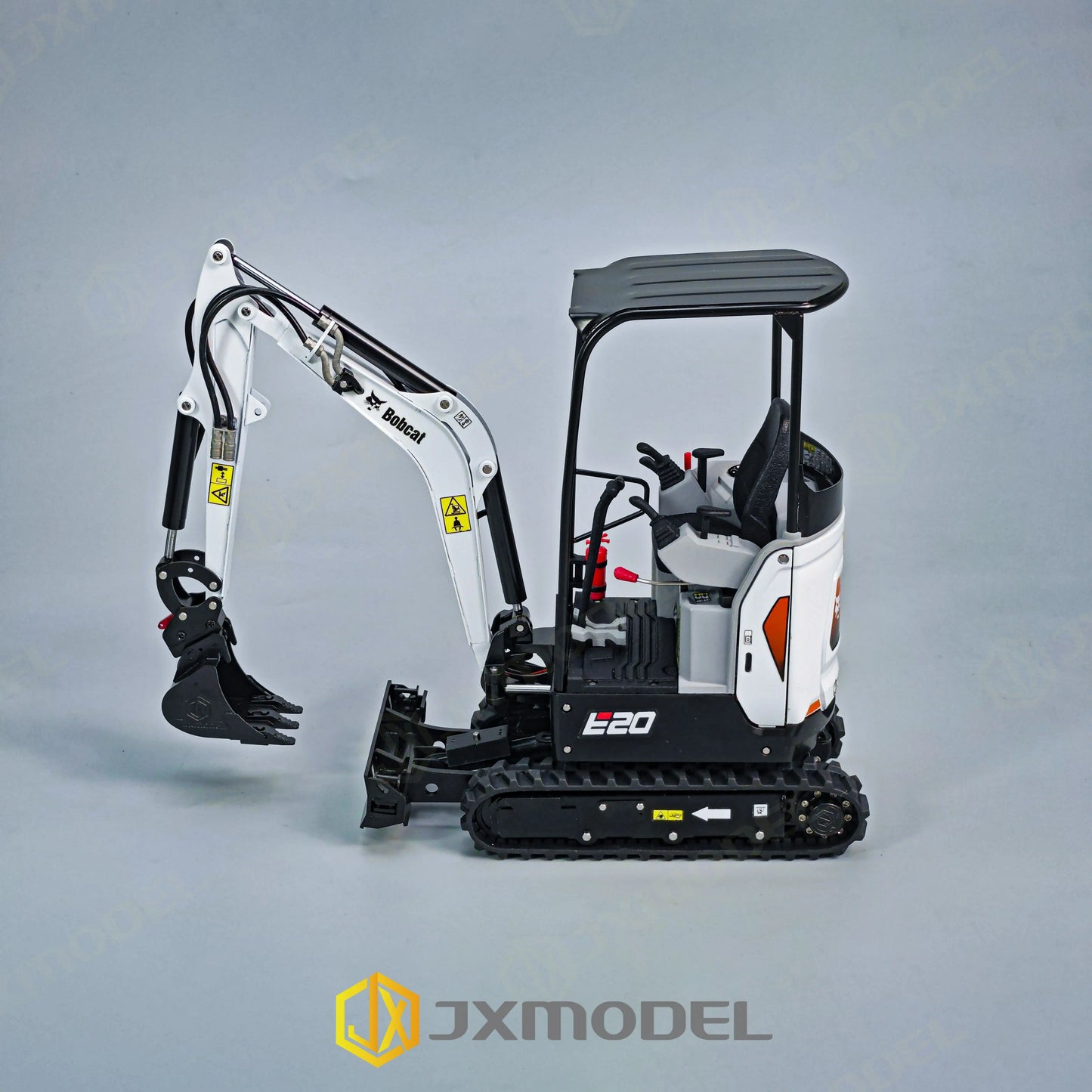 JXMODEL JX-E20-V2.0 RC Micro Desktop Metal Hydraulic Excavator RTR