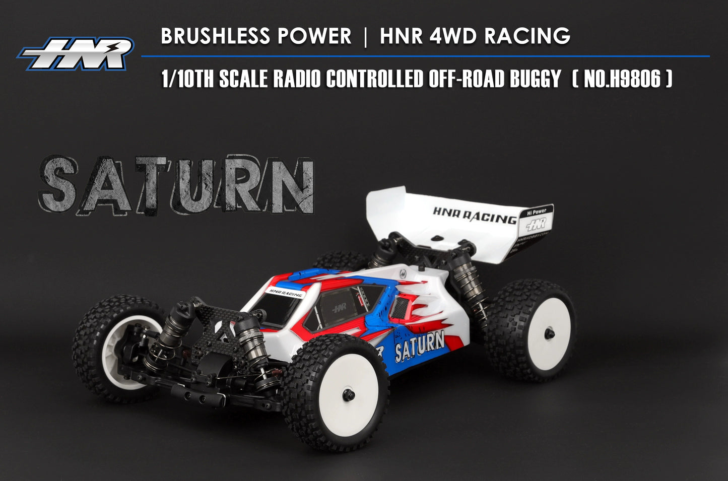 HNR H9806 SATURN 4wd Brushless 1/10 Rc Car Kit RTR