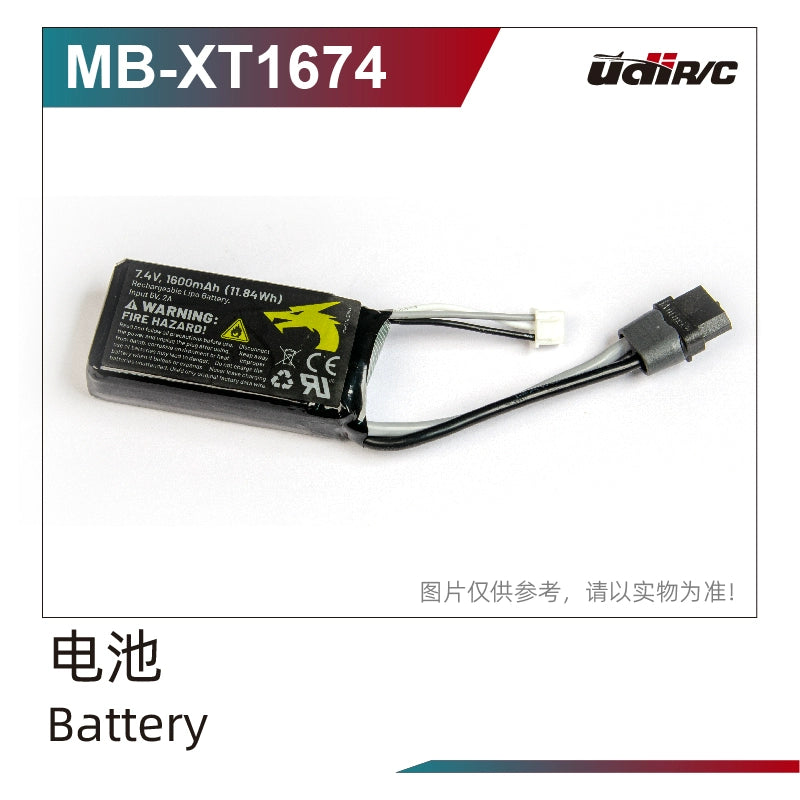 UDIRC M16 1610s RC CAR Original Electrical Equipment Parts/Motor/ESC/Receiver/Servo/Light Set