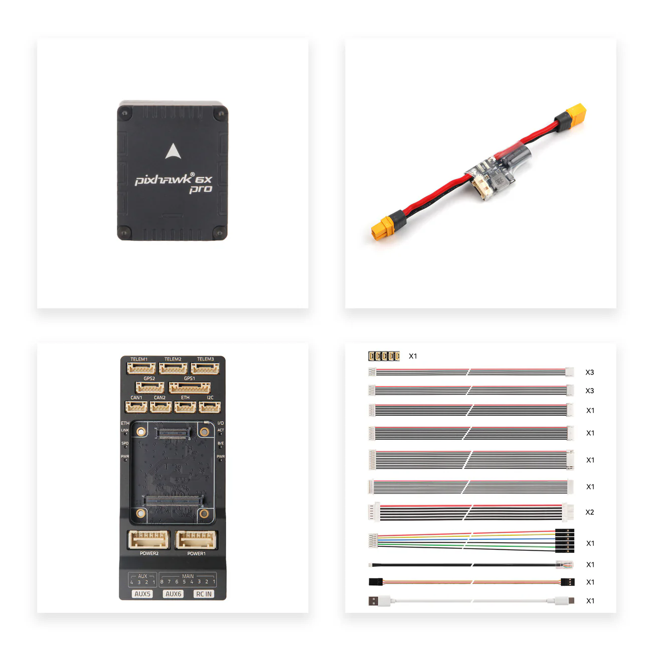 Holybro Pixhawk6X PRO MINI Open Source Flight Control Drone Fixed-wing Multi-rotor PIX4