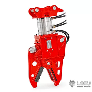 LESU 1/14 Aoue-956 RC Hydraulic Excavator Metal Mechanical Claw Hydraulic Pliers Bucket