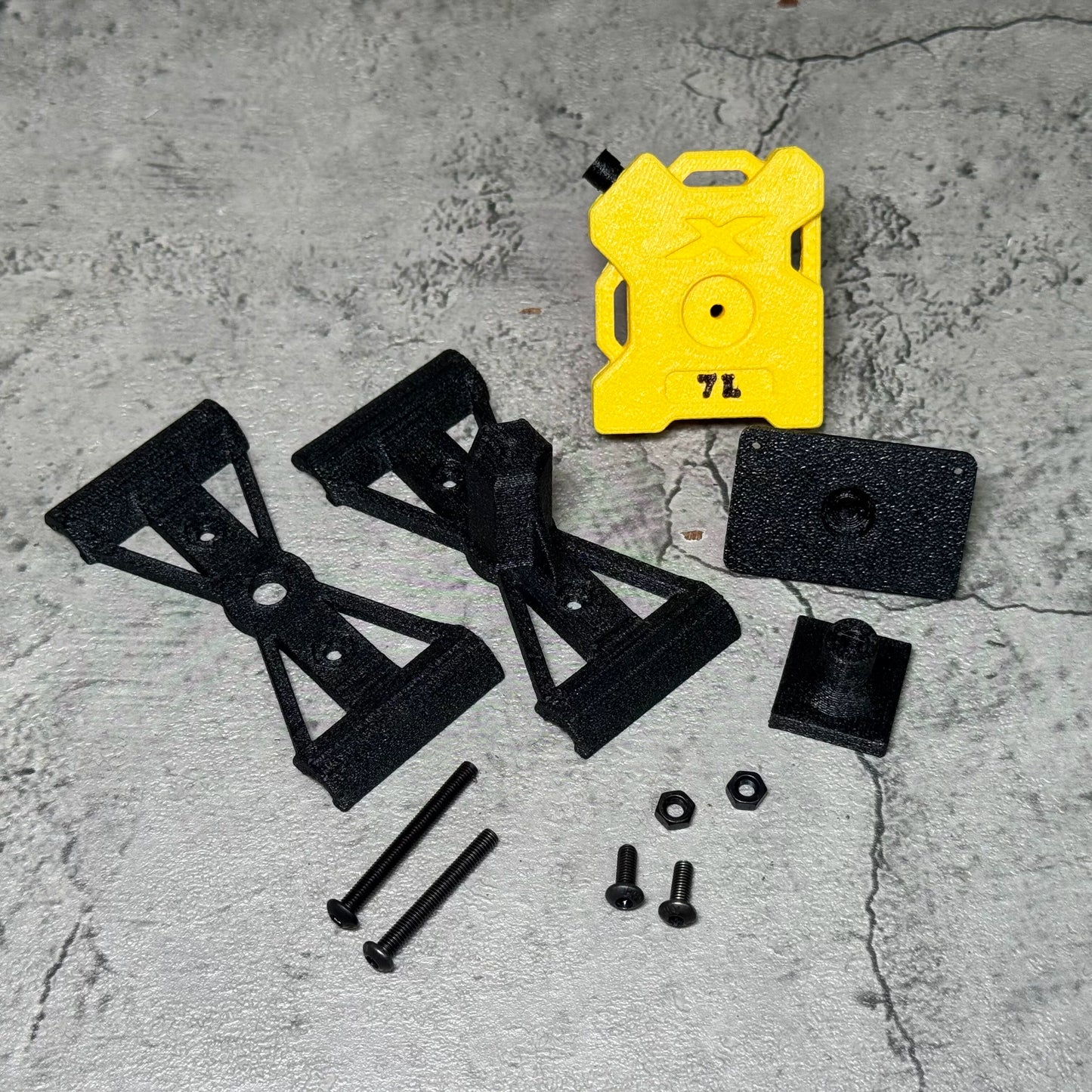 SCX10 III 1987 SR5 RC CAR 3D PRINT OP PART Fender Door Handle Rearview Mirror Spare Wheel Bracket