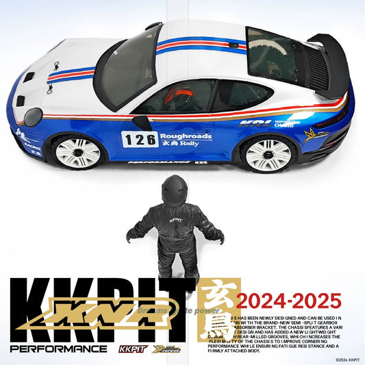 KKPIT KRL XNR 1/7 RC Rally Car Frame Kit