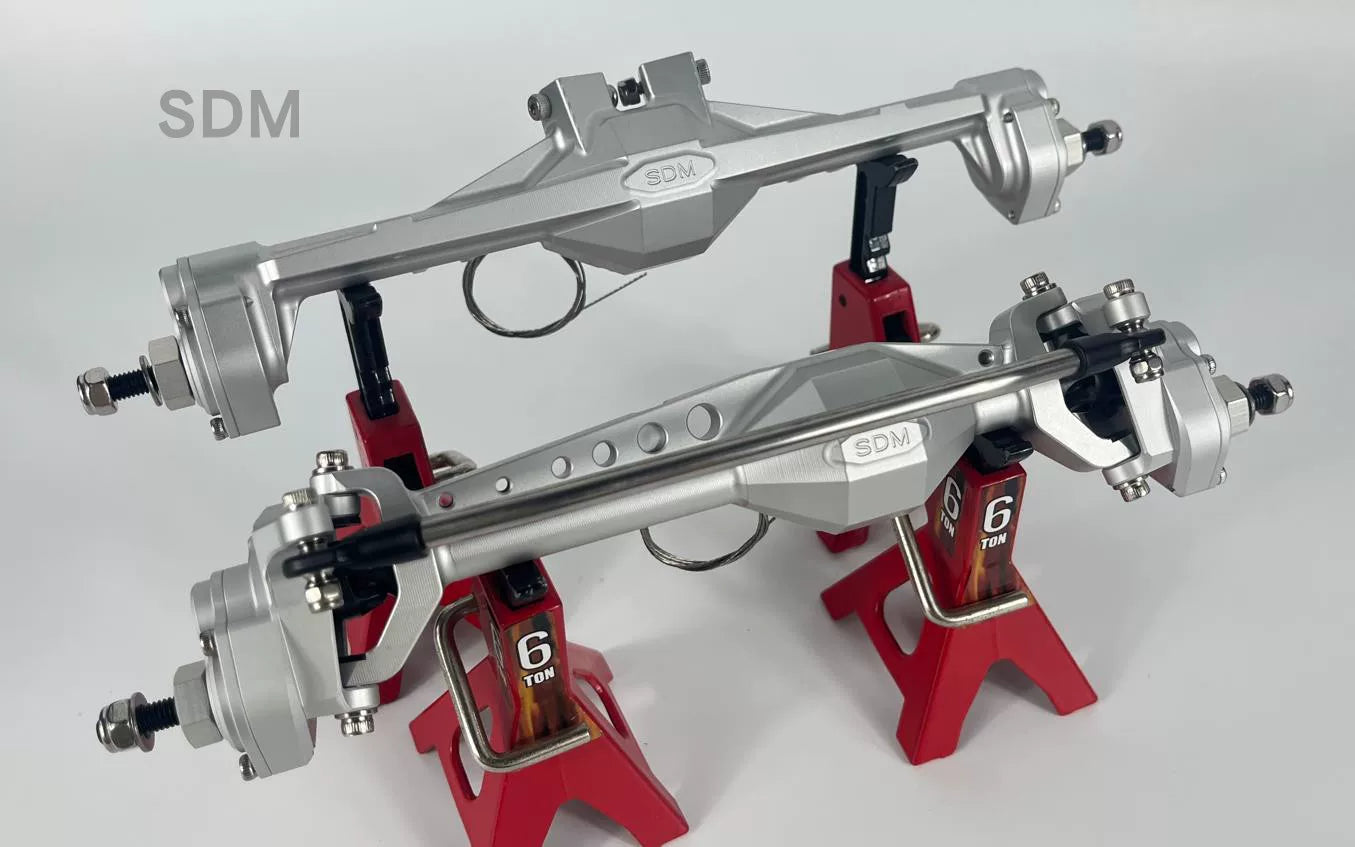 SDM SCX10 3rd Generation TRX4 VP 1/10 Pipe Frame Rc Car Constant Speed Steering Differential Speed Lock Rc Climbing Car Axle DA05