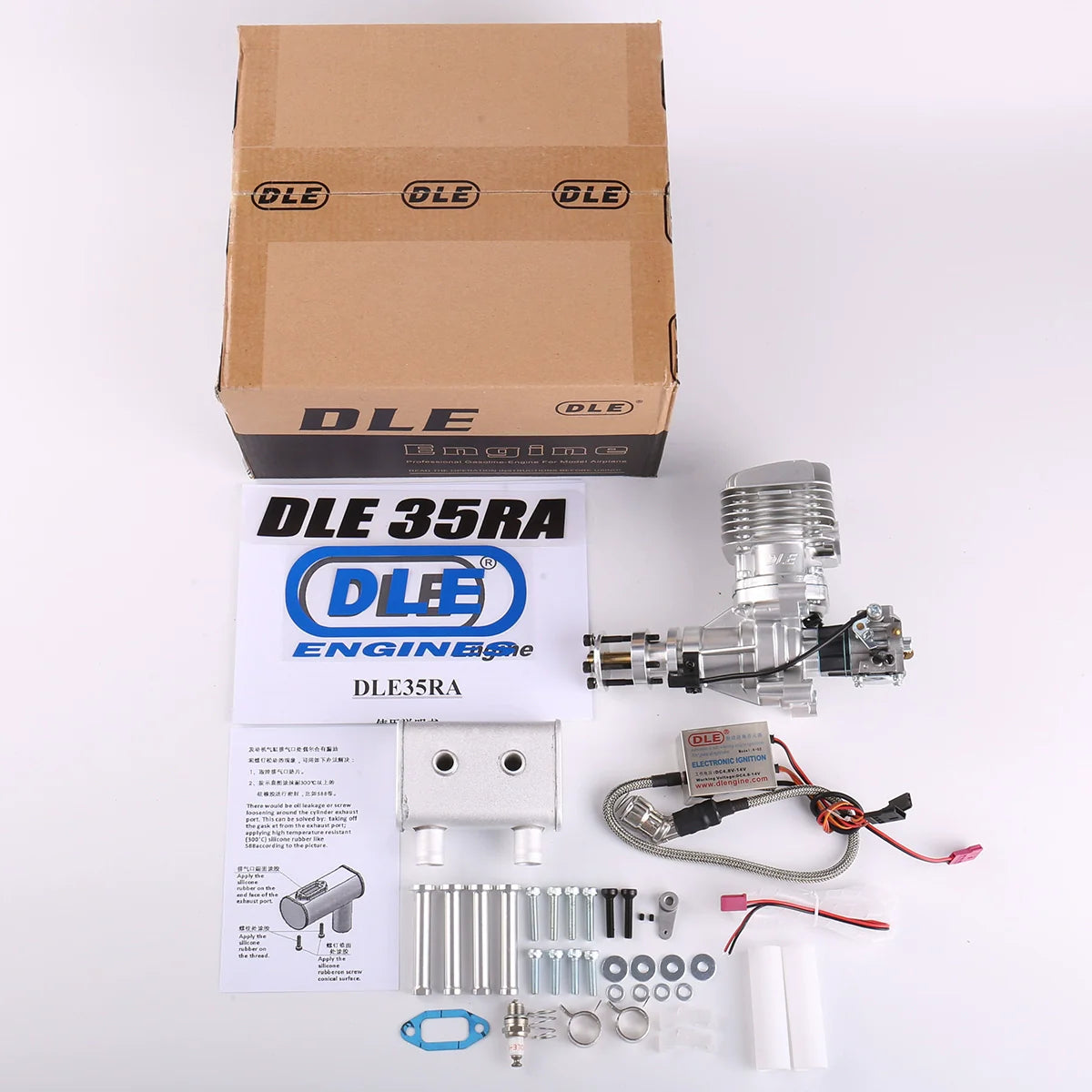 DLE 35RA 35CC Gasoline Engine for Rc Fixed Wing Aircraft