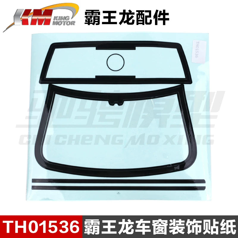 Traction Hobby KM RAM 1500 1/8 4wd Rc Car Original Parts Tires Differential Collision Avoidance Shock Absorption TH01496