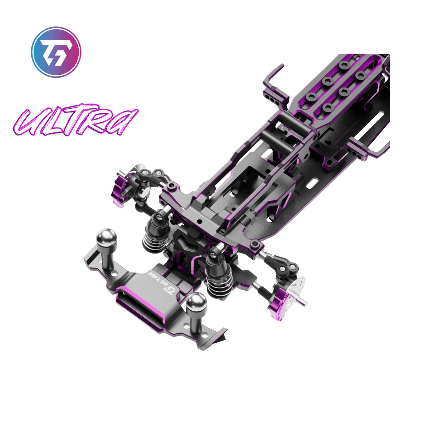 TG SUPER ULTRA 1/24 METAL RC DRIFT CAR Preassembled Frame Version