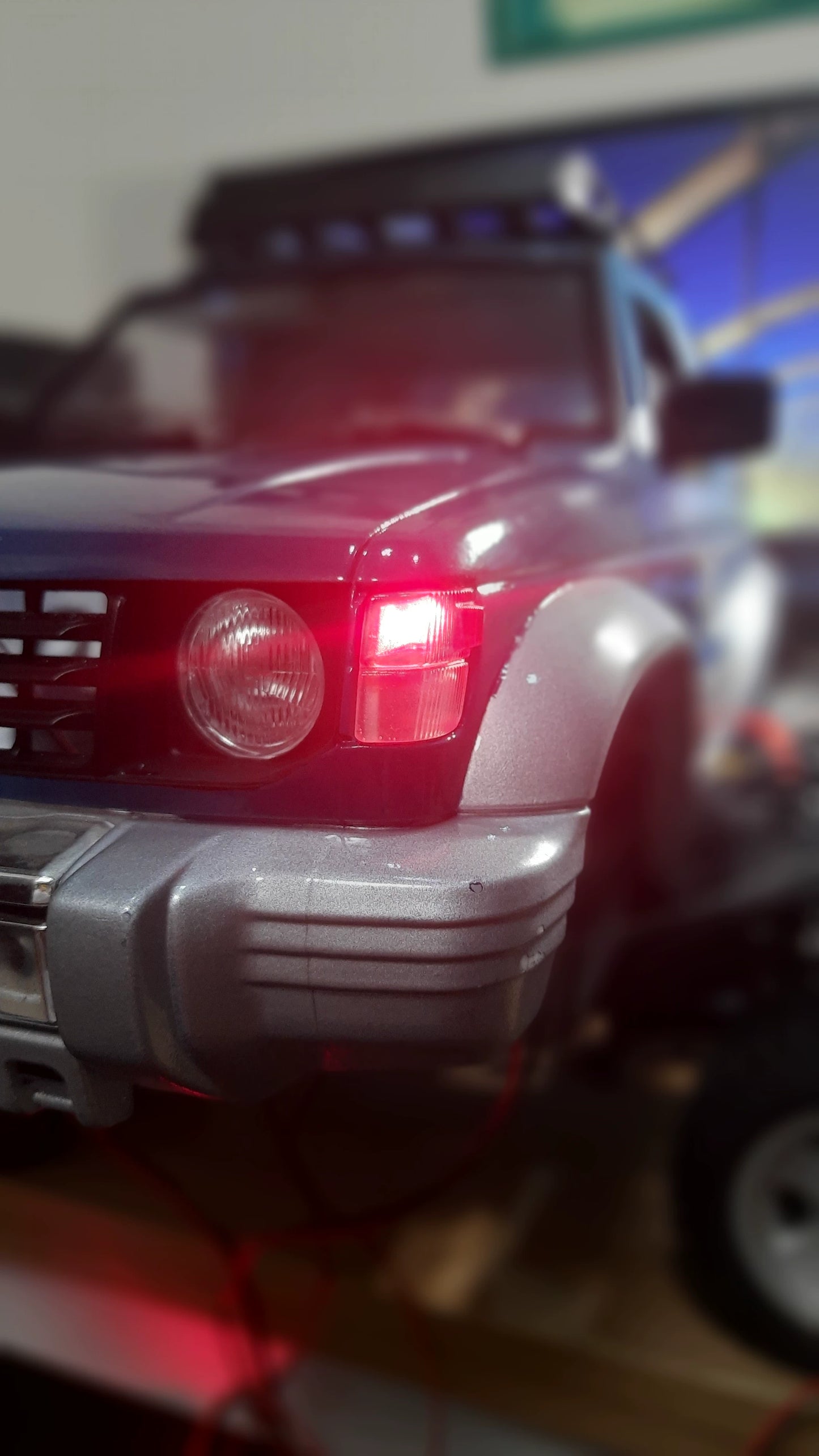 Tamiya CC01 1/10 Pajero Rc Car 3d Printing Light Transparent Lampshade OP
