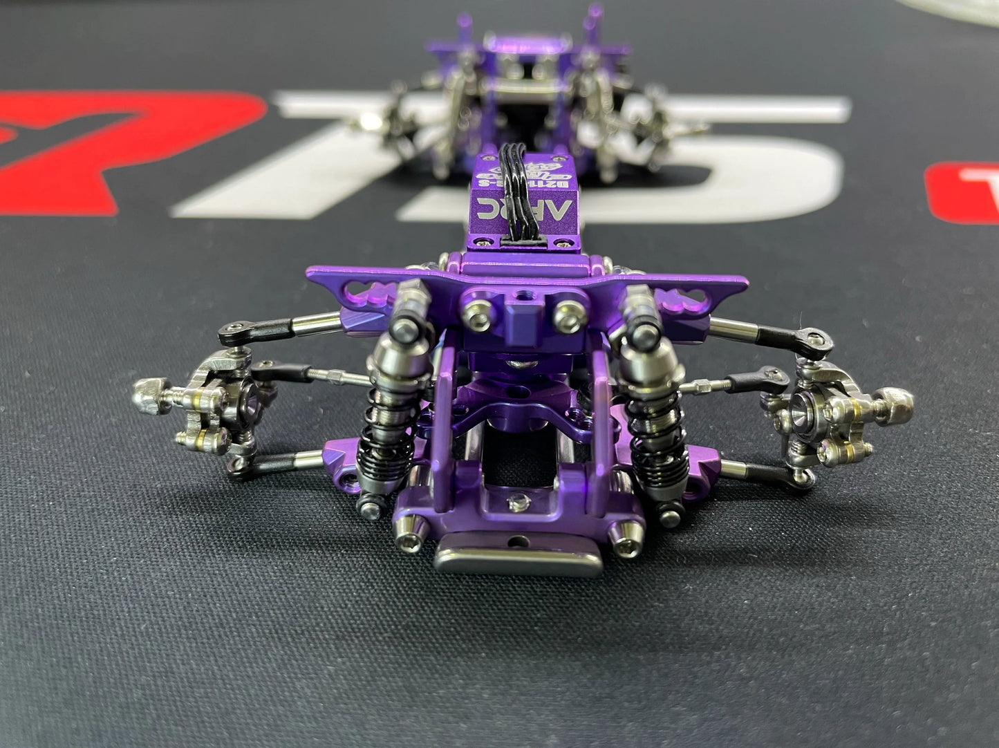 Rhina Racing RTSv2 TC4 1/24 RC Drift Car Titanium Frame KIT