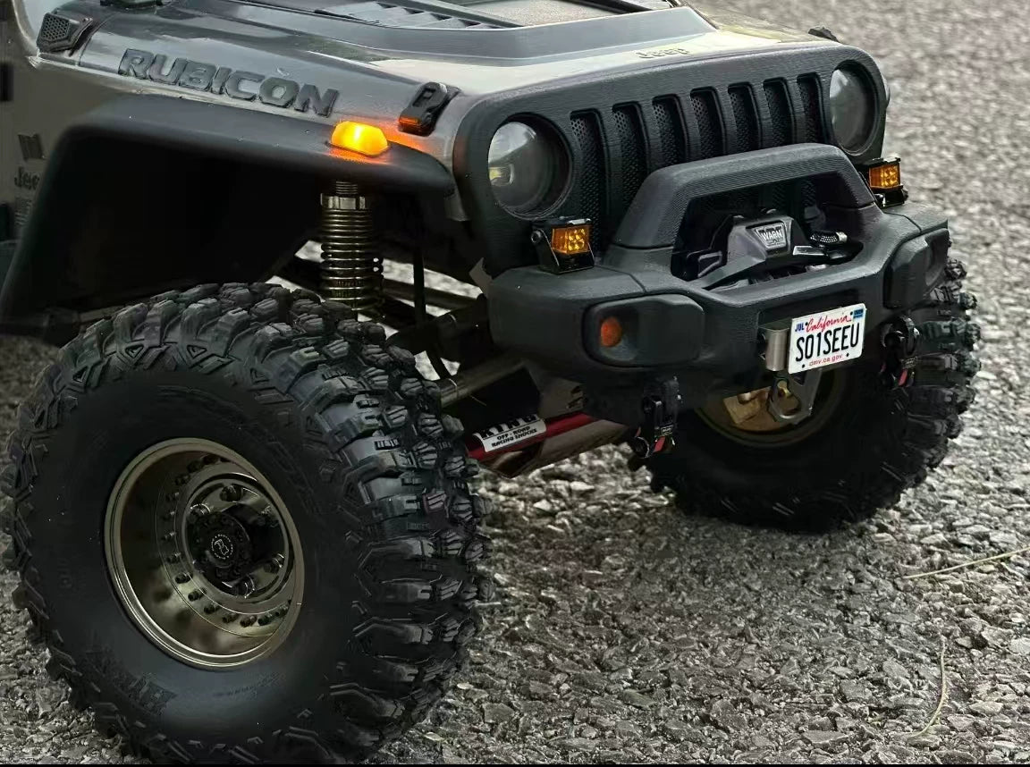 CrossRC 1/8 Rhino Leopard RC Car Universal Front Bumper with Light