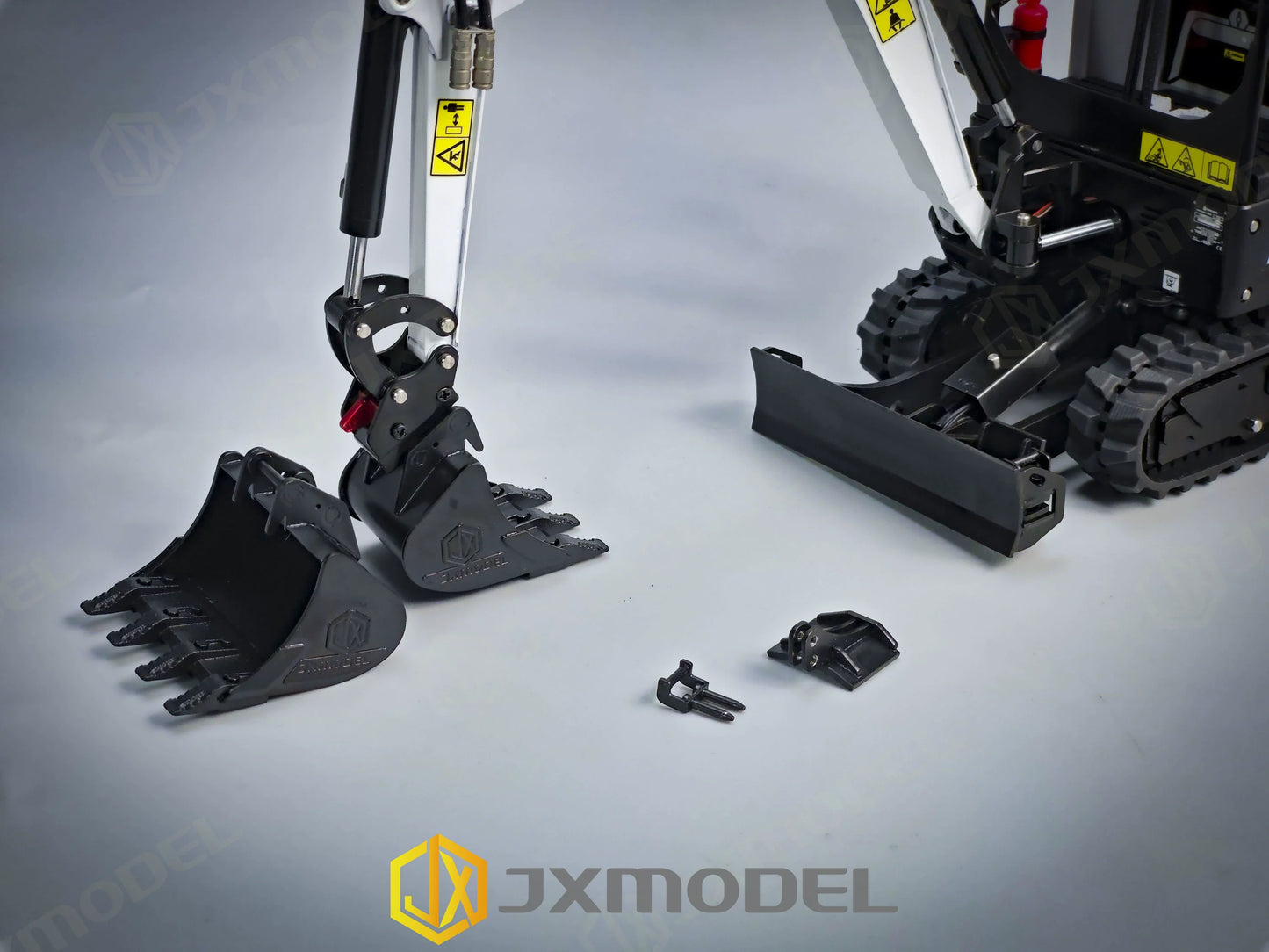 JXMODEL JX-E20-V2.0 RC Micro Desktop Metal Hydraulic Excavator RTR