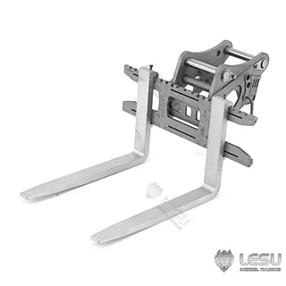 LESU 1/14 Aoue-956 RC Hydraulic Excavator Metal Mechanical Claw Hydraulic Pliers Bucket
