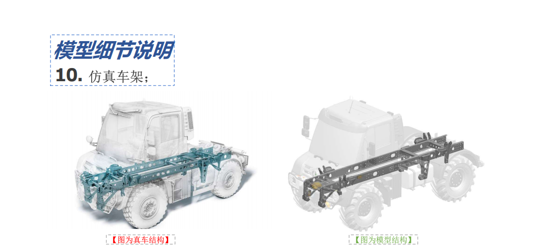 JDMODEL 1/14 JDM-229 Metal Unimog 4x4 Remote Control Trailer Pre-Assembly Version
